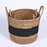 Style Collapsible Large Size Cotton Rope Woven Laundry Storage Box Basket