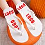 Style Flip-Flops Logo Customized Slide Mens Slide Pvc Plain Slipper Men Women's Slippers Flip Flops