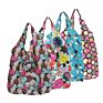 Sublimation Recycled Tote Ecobag 190T Foldable Shopping Bag Reusable Tote Nylon Waterproof Grocery Rip Stop Polyester Bag
