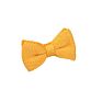 Super Adult Red Solid Color Yellow Stripe Knitted Bow Ties for Men