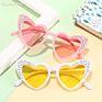 Superhot Kids Eyewear 10567 Uv400 Girls Bling Crystal Sunies Small Cat Eye Lovely Heart Sunglasses