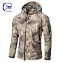 Tactical Military Waterproof Coat Camo Hunting Outdoor Army Hardshell Jacket Tactical Parka