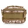 Tactical Molle Shoulder Bag Outdoor Fanny Pack Pouch Bag with Rubber Patch Logo