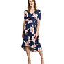 The Newest Women Beach Flower Print Sleeveless Dress Split Lace up Dresses For