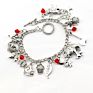 The Nutcracker and Red Riding Hood Charms Bracelets