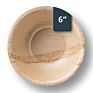 Thick Serving Bamboo Fiber Areca Eco-Friendly Compostable Biodegradable Disposable Natural Areca Palm Leaf Plate Bowl