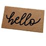 Thicken Pvc Backing Welcome Entrance Doormat Brown Carpet to Keep Room Clean