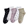 Thin Cotton Love Heart Teen Women Ruffle Socks Women Socks Low Ankle Black