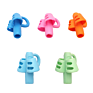 Three Fingers Writing Aid Gripper Trainer Pencil Grips for Student