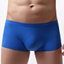 Traceless Ice Silk Quick Dry Breathable Men Boxers Underwear