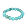 Trade Insurance 4/6/8/10/12Mm High Grade Natural Blue Turquoise Bracelet