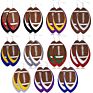 Trending Unique Rugby Football Sports Earings Water Drop Glitter Leather Teardrop Earrings Women