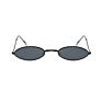 Trending Vintage Shades Samll Oval Metal Frame Sun Glasses Men High Quility Uv400 Protection Sunglasses Women