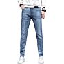 Trousers Light Blue Straight Men Jeans Denim Pant