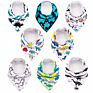Ultra Soft 100% Organic Cotton Dinosaur Bandana Baby Drool Bib Cotton Baby Bibs