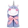 Unicorn Baby Animal Towel Organic Bamboo Hooded Baby Towel