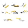 Unique Military Tie Bars Tie Clips for Men Glasses Shear Design