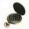 Vintage Bronze Compass Design Pocket Watch Retro Pocket Watch Compass