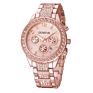 Vintage Geneva Watch Women Bracelet Wristwatches Ladies Diamond Bracelet Watch Buckle Dial Watch