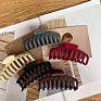 Vintage Matte Hair Claw Clip Accessories Acrylic Claw Clip