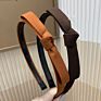 Vintage Women Hair Accessories Knotted Headbands Thin Bowknot Hair Band for Girls