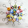 Volleyball Keychain Sport Key Chain Car Bag Ball Volleyball Key Ring Holder Volleyball Gifts for Players Keyring Rubber Keychain