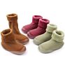 Warm Add Plush Beauty Girls Shoes Baby Sock Shoes Kids