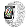 Watch Band Beaded Gemstone Bracelet Band for Apple Watch Series 4/5/6 Band Rhinestone