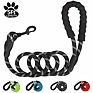 Waterproof Luxury Designer 5 Ft Climbing Large Long Reflective Nylon Rope Pet Dog Leash for Dogs with Poop Bag
