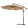 Waterproof Outdoor Garden Parasols Umbrella Furniture Square Aluminum Patio Umbrellas