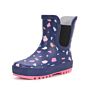 Waterproof Outdoor Garden Plain Girls Gumboot Rubber Toddler Kids Rain Boots Children