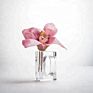 Wedding Clear Acrylic 2 in 1 Bud Vase Napkin Ring with Vase
