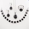 Wedding Necklace Jewelry Sets Bridal Earrings and Necklaces Set