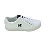 White Lace up Men Sneakers