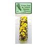 White Sage Smudge Sticks with Yellow Sinuata Flowers for Cleansing, Meditation, Yoga, and Smudging