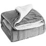 Whole- Unique Portable Soft Throw Luxury Sherpa Bamboo Blanket