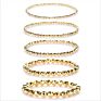 Wholesales Gold Simple Circle Shape Hematite High Quanlity Bracelets