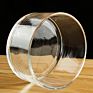 Wide Glass Cylinder Vase