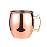 Wideal Copper Hammered Moscow Mule Mug 18Oz Wine Drinking Mugs Cup Bar Gift