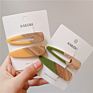 Women Arrived Hair Accessories Hair Pins Acetate Resin Wood Hair Clips