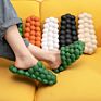 Women Flat Slippers Characteristic Bubbles Casual Slippers Outdoor Beach Slippers