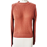 Women Mock Neck Long Sleeve Rib Pullover Sweater