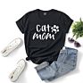 Women T-Shirts Casual Printed Tops Tee Ladies Letter Casual Cotton T-Shirt
