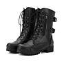 Womens Combat Military Boots Lace up Buckle Boot Shoes