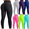 Women's High Waist Yoga Pants Tummy Control Slimming Booty Leggings Workout Running Butt Lift Tights