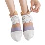 Womens Novelty Cute Funny Ankle Socks Stereo Ear Cartoon Animal No Show Low Cut Socks