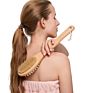 Wooden Boar Bristle Dry Skin Body Brush for Bath Set Massage Spa Brush Exfoliating Brushes