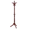 Wooden Coat Rack Free Standing Coat Hat Tree Coat Hanger Holder Stand