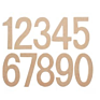 Wooden Mdf Letter and Number for Decoration