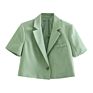 Xz429 Spring Women's Breasted Suit Solid Color Casual Wear Blazer Traje 6